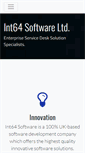 Mobile Screenshot of int64software.com